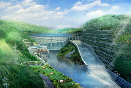 友谊老挝南塔河1号水电站项目